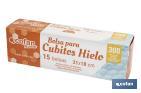 Ice cube bags | Size: 25 x 18.7cm | Box of 10 pieces - Cofan