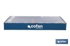 Grifo de cocina monomando con rociador | Caño giratorio 360° | Cuerpo de latón | Medidas: ø5 x 48 x 22 cm | Disponible en gris antracita metalizado - Cofan