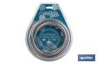 Flexo de Ducha Inoxidable Extensible | Medidas  1,75 / 2,2m | Rosca 1/2" - Cofan