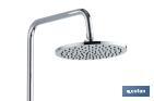 Shower column with mixer tap | 5 Pieces | Chrome-plated ABS - Cofan