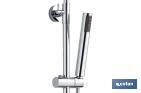Shower Column with Mixer Tap | 5 Pieces | Chrome-plated ABS | - Cofan