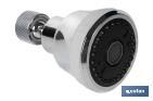 Aerador de torneira com 4 modos | Adequado para torneiras de cozinha | Métrica 22 | Medidas: 5,8 x 8 cm - Cofan