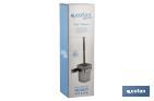 Toilet brush holder | Madeira Model | 304 stainless steel | Satin finish - Cofan