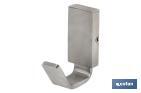 Robe hook | Madeira Model | 304 stainless steel | Satin finish - Cofan