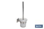 ROUND TOILET BRUSH HOLDER | MADEIRA MODEL | 304 STAINLESS STEEL | POLISHED FINISH