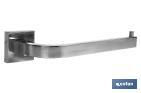 Toallero de Acero Inoxidable 304 Satinado | Modelo Marvao | Medida 24,7 x 8,3 x 5,3 cm - Cofan