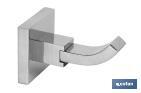 Robe hook | Marvao Model | 304 stainless steel | Polished finish - Cofan