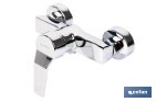 GRIFO MONOMANDO PARA BAÑERA CON ACABADO CROMADO | INCLUYE EXCÉNTRICAS, EMBELLECEDORES Y CARTUCHO CERÁMICO DE 40 MM