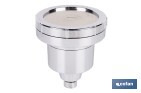 Rociador de ducha de alta presión con acabado en cromado que incluye filtro de 15 etapas | Rotación 360° | Fácil instalación y ahorro de agua - Cofan