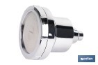 Rociador de ducha de alta presión con acabado en cromado que incluye filtro de 15 etapas | Rotación 360° | Fácil instalación y ahorro de agua - Cofan