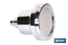 Rociador de ducha de alta presión con acabado en cromado que incluye filtro de 15 etapas | Rotación 360° | Fácil instalación y ahorro de agua - Cofan