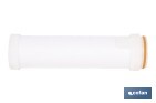 Pack de 4 filtros de repuesto para mango de ducha | Filtración multicapa | Suaviza el agua dura y elimina impurezas | Medidas: 9,5 x 2,6 cm - Cofan