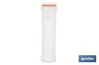 Pack de 4 filtros de repuesto para mango de ducha | Filtración multicapa | Suaviza el agua dura y elimina impurezas | Medidas: 9,5 x 2,6 cm - Cofan