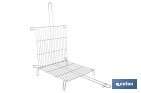 Parrillas para Asar | Fabricadas en Acero Inoxidable | Con varias medidas - Cofan