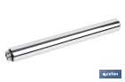 Tubo alargador de ducha de acero inoxidable | Diámetro exterior: Ø24 mm | Disponible en diferentes acabados y longitudes - Cofan