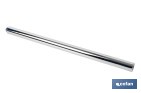 Tubo alargador de ducha de acero inoxidable | Diámetro exterior: Ø24 mm | Disponible en diferentes acabados y longitudes - Cofan