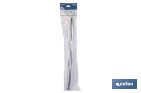 Tubo alargador de ducha de acero inoxidable | Diámetro exterior: Ø24 mm | Disponible en diferentes acabados y longitudes - Cofan