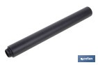 Tubo alargador de ducha de acero inoxidable | Diámetro exterior: Ø24 mm | Disponible en diferentes acabados y longitudes - Cofan