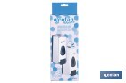 Dosificador de jabón líquido | Capacidad: 600 ml | Material: ABS resistente | Apto para uso comercial | Disponible en dos colores - Cofan
