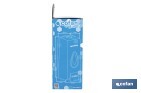 Dosificador de jabón líquido | Capacidad: 600 ml | Material: ABS resistente | Apto para uso comercial | Disponible en dos colores - Cofan