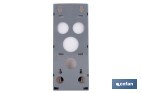 Dosificador de jabón líquido | Capacidad: 600 ml | Material: ABS resistente | Apto para uso comercial | Disponible en dos colores - Cofan