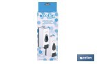 Dosificador de jabón líquido | Capacidad: 600 ml | Material: ABS resistente | Apto para uso comercial | Disponible en dos colores - Cofan