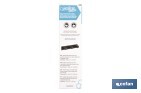 Perchero de pared negro | Material: acero inoxidable | Resistente y elegante | Disponible con diferentes colgadores - Cofan