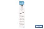 Perchero de pared negro | Material: acero inoxidable | Resistente y elegante | Disponible con diferentes colgadores - Cofan
