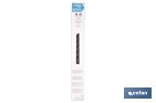 Perchero de pared negro | Material: acero inoxidable | Resistente y elegante | Disponible con diferentes colgadores - Cofan