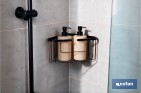  Panier de Salle de Bain | D'Angle | Fabriqué en Acier Inoxydable 304 - Cofan
