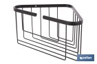 Panier de Salle de Bain | D'Angle | Fabriqué en Acier Inoxydable 304 - Cofan