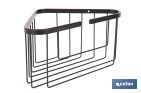  Panier de Salle de Bain | D'Angle | Fabriqué en Acier Inoxydable 304 - Cofan
