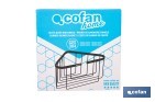  Panier de Salle de Bain | D'Angle | Fabriqué en Acier Inoxydable 304 - Cofan