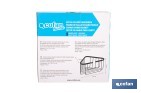  Panier de Salle de Bain | D'Angle | Fabriqué en Acier Inoxydable 304 - Cofan