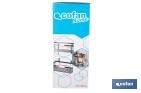 Cesta de ducha doble para baño | Organizador daño con fijación a pared | Disponible en 2 acabados - Cofan