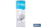 Cesta de ducha doble colgante de acero inoxidable 304 con 2 niveles | Disponible en dos acabados - Cofan