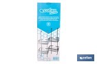 Cesta de ducha doble colgante de acero inoxidable 304 con 2 niveles | Disponible en dos acabados - Cofan