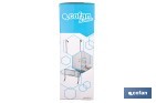 Cesta de ducha doble colgante de acero inoxidable 304 con 2 niveles | Disponible en dos acabados - Cofan