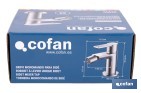 Robinet pour Bidet Mitigeur | Dimension 25 mm | Modèle Matheson | Fabriqué en Laiton avec une Finition en Chromé - Cofan