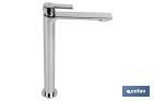High Rise Mixer Tap | Single-Handle Tap | Size: 25mm | Matheson Model | Brass with Chrome-Plated Finish - Cofan