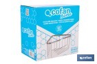  Panier de Salle de Bain | D'Angle | Fabriqué en Acier Inoxydable 304 - Cofan
