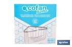  Panier de Salle de Bain | D'Angle | Fabriqué en Acier Inoxydable 304 - Cofan