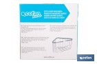  Panier de Salle de Bain | D'Angle | Fabriqué en Acier Inoxydable 304 - Cofan