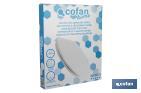 Copriwater | Con pulsante a sgancio rapido | Forma ovale | Materiale: polipropilene | Chiusura morbida e silenziosa - Cofan