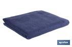 Juego de 3 toallas en color azul marino con 580 g/m2 | Gama Marín | Set de toallas 100 % de algodón - Cofan