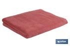 Conjunto de 3 toalhas de cor coral com 580 g/m2 | Gama Jamaica | Conjunto de toalhas 100% algodão - Cofan