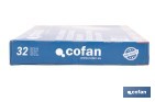 Firelighters for barbecue | Package of 32 pieces | Quick and clean method - Cofan