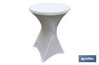 Table bar cover | Lycra | Ideal for cocktail parties, weddings, parties and decoration - Cofan