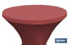 Table bar cover | Lycra | Ideal for cocktail parties, weddings, parties and decoration - Cofan