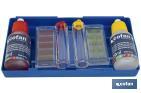 Kit con test de cloro y pH para piscinas | Medidor y analizador de agua - Cofan